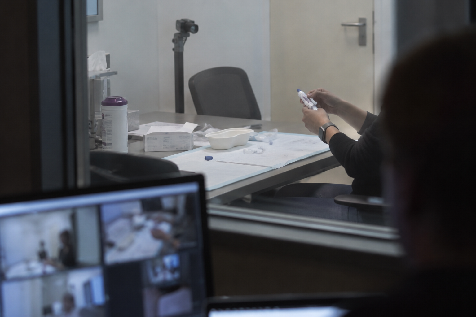 A medical device human factors validation test usability lab