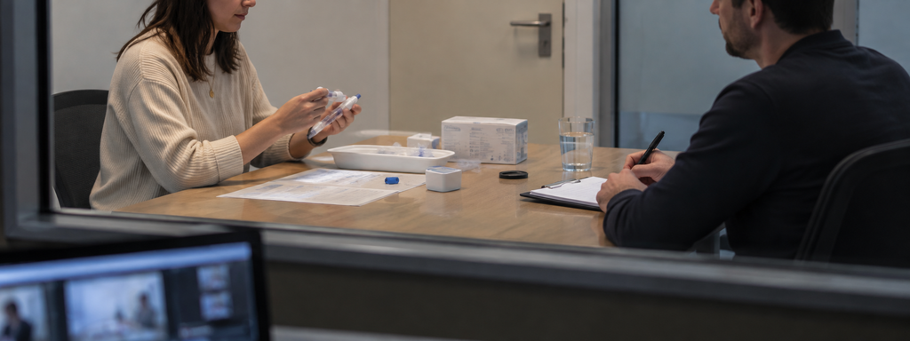 Medical device usability test